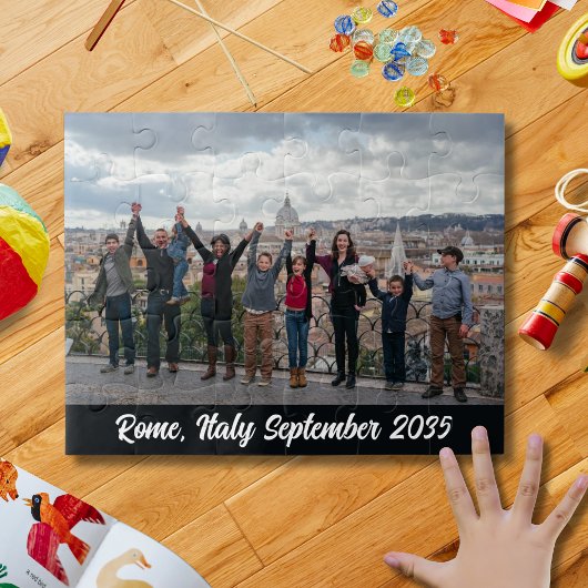 Custom Family Photo Travel Souvenir Puzzle ジグソーパズル