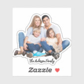 Custom Family Photo Vinyl Sticker – Waterproof Dec シール (シート)