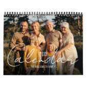 Custom Family Photos カレンダー (カバー)