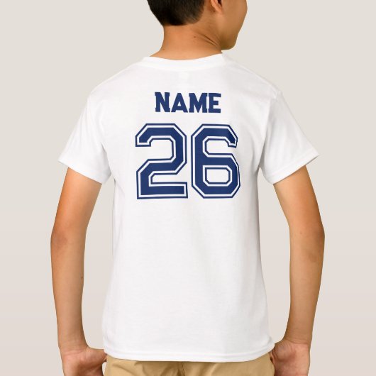 Custom Family Reunion Baseball Jersey Style  Tシャツ (裏面)