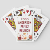Custom Family Reunion Game Playing Cards トランプ (裏面)