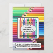 Custom Family Reunion Invitation Card Digital 招待状 (裏面)