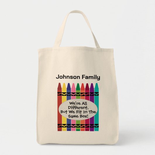 Custom Family Reunion Reusable Tote Bag  トートバッグ (正面)