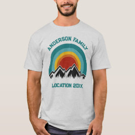 Custom Family Reunion Road Trip Tシャツ