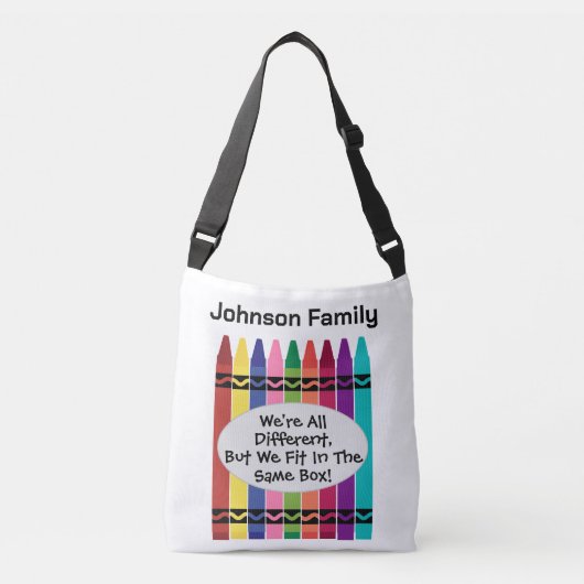 Custom Family Reunion Shoulder Bag  クロスボディバッグ (正面)