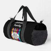 Custom Family Reunion Sport Duffel Bag ダッフルバッグ (右コーナー)