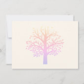 Custom Family Reunion Venue and Dates Flat ノートカード (裏面)