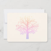 Custom Family Reunion Venue and Dates Flat ノートカード (裏面)