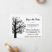 Custom Family Reunion Venue and Dates Flat ノートカード (正面/裏面インサイチュ)