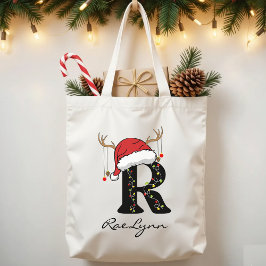 Custom Family Santa Christmas Bag for Bulk Gifts トートバッグ