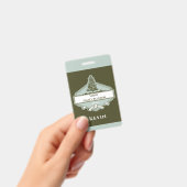 Custom Family Tree Logo Reunion Name Badge バッジ (手持ち)