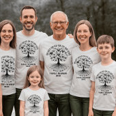 Custom family tree reunion  tシャツ