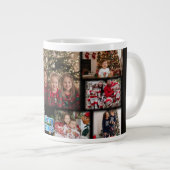 Custom Family Xmas Gift Mug ジャンボコーヒーマグカップ (正面右)