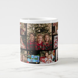 Custom Family Xmas Gift Mug ジャンボコーヒーマグカップ