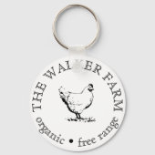 Custom Farm Business Promotional Logo  キーホルダー (正面)