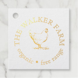 Custom Farm Business Promotional Logo  フェイバータグ