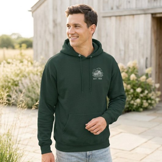 Custom Farmhouse Family Sweatshirt - Personalized パーカ