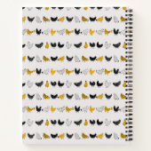 Custom Farmhouse Kitchen Chicken Recipe ノートブック (裏面)