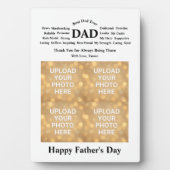Custom Father's Day Plaque フォトプラーク (正面)