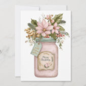 Custom Festive and elegant Christmas Greeting Card シーズンカード (正面)