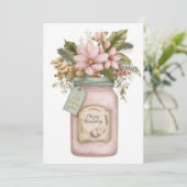 Custom Festive and elegant Christmas Greeting Card シーズンカード (スタンド正面)