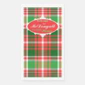 Custom Festive Red Green White Christmas Party (正面)