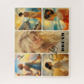 Custom Fine Art Women Collage Puzzle ジグソーパズル (縦)