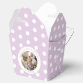 Custom First Birthday Photo Favor Box フェイバーボックス (オープン)