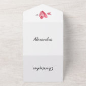 Custom First Date Proposal Tear Off オールインワン招待状 (外側)