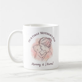 Custom First Mother’s Day Mug for New Mom コーヒーマグカップ