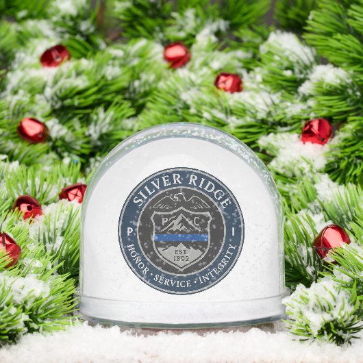 Custom First Responder Support Snow Globe (クリスマス)