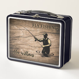 Custom Fishing Box Fishing Gift Fly Fishing Box メタルランチボックス