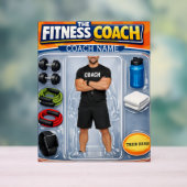 Custom Fitness Coach Photo and Name アクリルサイン (ニュートラル)