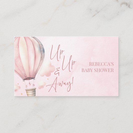 Custom Flat Place Card プレイスカード (裏面)