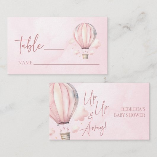 Custom Flat Place Card プレイスカード (正面/裏面)