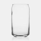 Custom Floral Can Glass For Bridesmaid ガラス缶 (左)