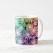 Custom Floral Design Coffee Mug コーヒーマグカップ (正面右)