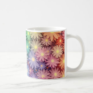 Custom Floral Design Coffee Mug コーヒーマグカップ