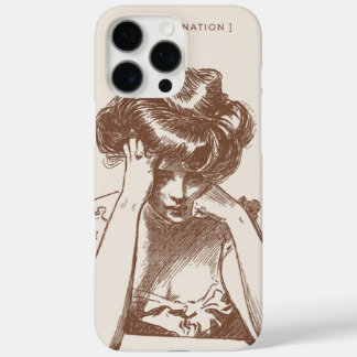 “Custom Floral iPhone 16 Pro Max Case - Elegant Pi iPhone 16 Pro Maxケース