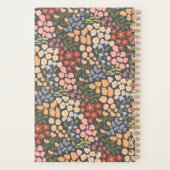 Custom Floral Monogram Weekly Monthly Planner プランナー手帳 (裏面)