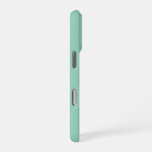 Custom Floral Pastel Blue Green Beloved Christian iPhoneケース (右側面)