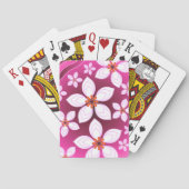 Custom floral pattern gift トランプ (裏面)