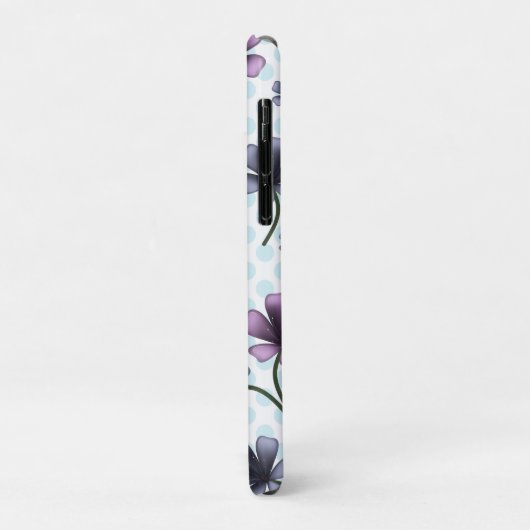 Custom floral pattern gift iPhone / iPad case Case-Mate iPhoneケース (裏面/左)