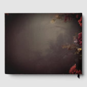 Custom Floral Wedding ゲストブック (裏面)