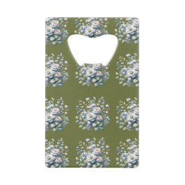 Custom flower クレジットカード栓抜き