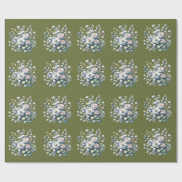 Custom flower design  ラッピングペーパー