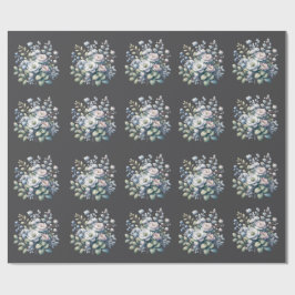 Custom flower design  ラッピングペーパー