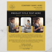 Custom Flyer for Product Promotions Marketing チラシ (正面)