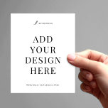 Custom Flyer Printing 4.5x5.6" Upload Your Design チラシ<br><div class="desc">Upload and print your custom flyers here. Upload Jpeg files with bleeds to the front and back of this 4.5x5.6" business flyer template and get your promotional leaflets printed. You may upload your files directly or use the 'design tool' to make further edits. If you wish the back of these...</div>