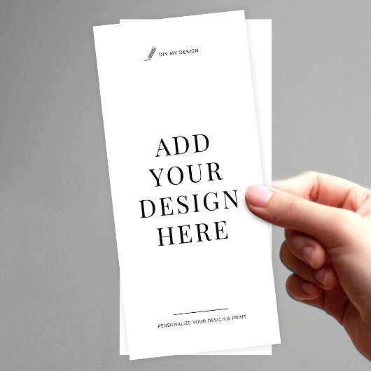 Custom Flyer Printing 4x9" Upload Your Design ラックカード